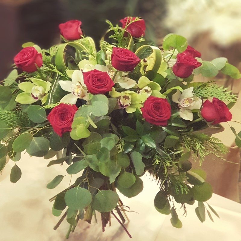 floristeria Aladino Alcoy ramo 18 rosas